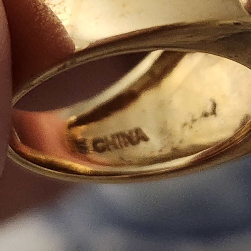 Gold-Plated Sterling Silver Statement Ring - image 3